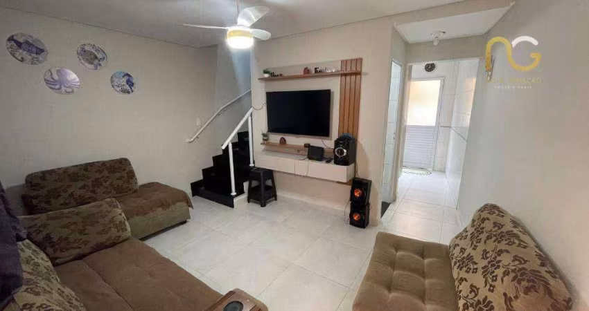Casa com 2 dormitórios à venda, 58 m² por R$ 375.000,00 - Aviação - Praia Grande/SP
