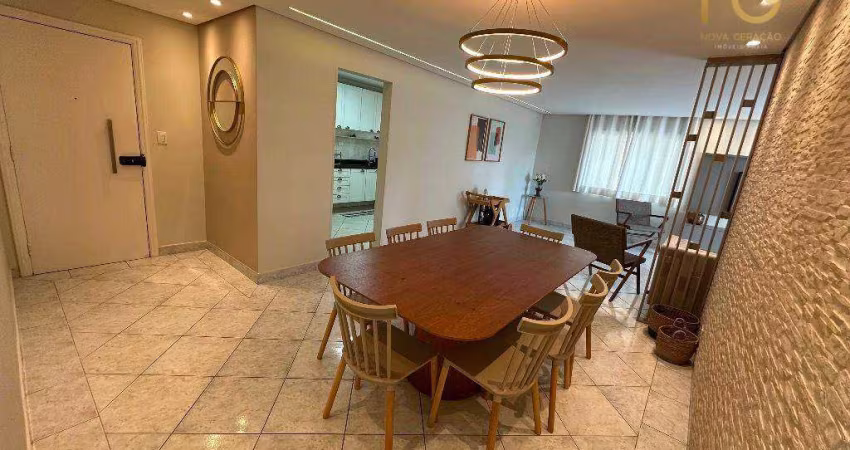 Apartamento com 3 dormitórios à venda, 125 m² por R$ 735.000,00 - Tupi - Praia Grande/SP