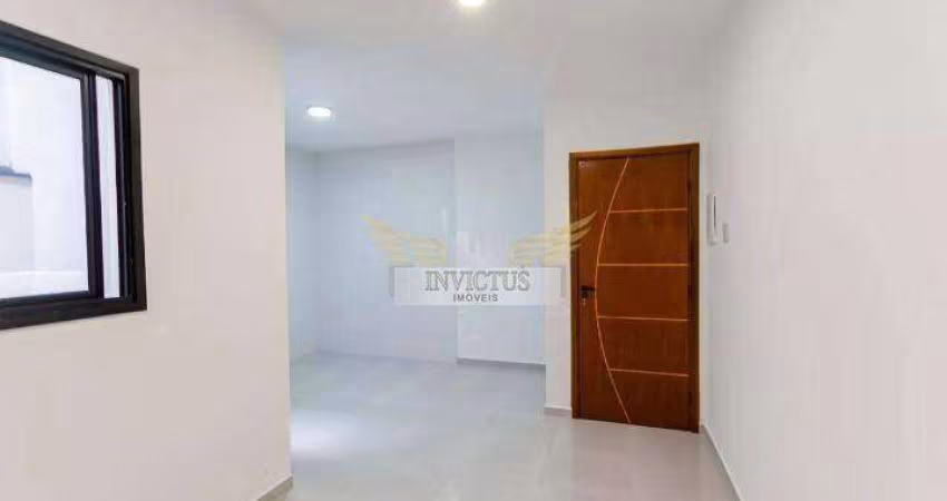 Apartamento sem Condomínio com 2 Quartos para Comprar, 52m² - Vila Princípe de Gales, Santo André/SP.