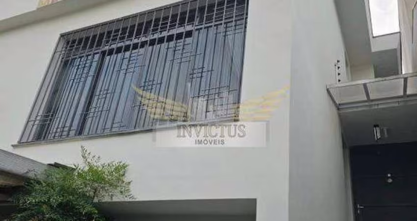 Sobrado com 4 Quartos para Comprar, 189m² - Bairro Jardim, Santo André/SP.