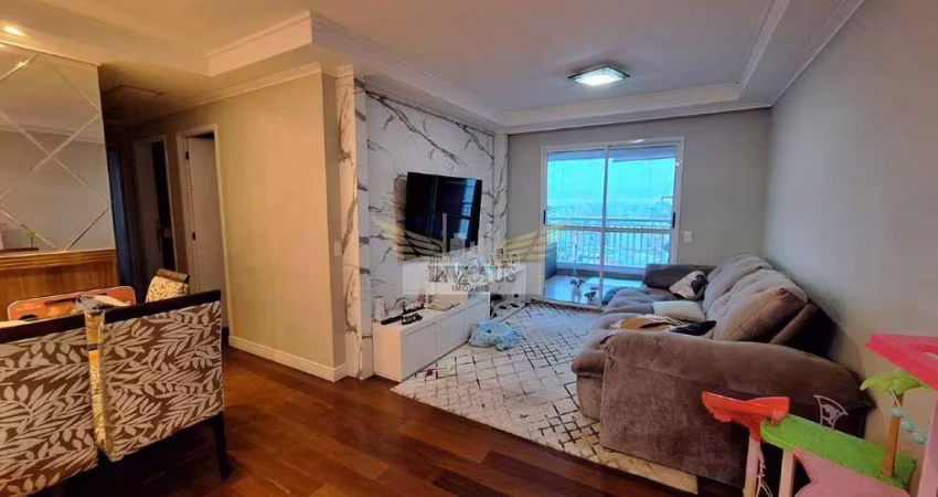 Apartamento com 3 Quartos rico em armários no Condomínio Praça Jardim para Comprar, 93m² - Vila Valparaíso, Santo André/SP.