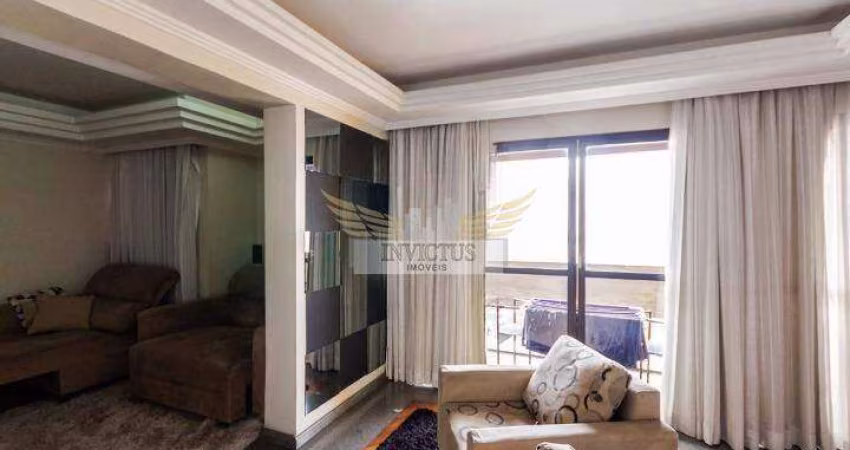 Apartamento com 3 Quartos no Condomínio Jardim Monções para Comprar, 146m² - Bairro Jardim, Santo André/SP.