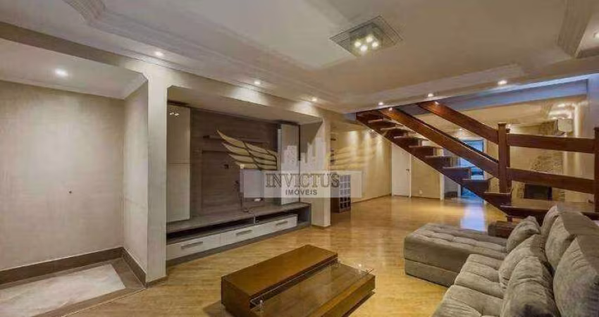 Sobrado com 3 Quartos para Comprar, 254m² - Paraiso, Santo André/SP.