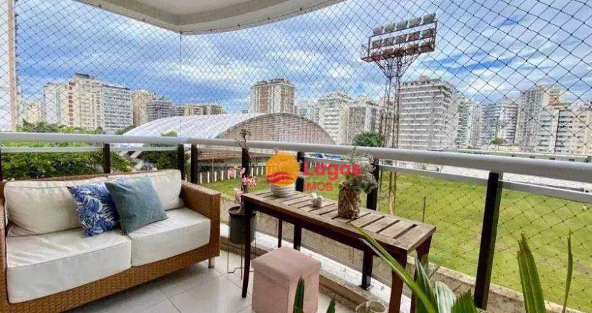 Apartamento vista livre para o Caio Martins com 2 dormitórios à venda, 78 m² por R$ 759.000 - Jardim Icaraí - Niterói/RJ