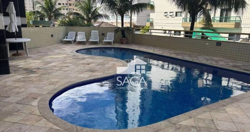 Apartamento com 2 dormitórios à venda, 85 m² por R$ 420.000,00 - Tupi - Praia Grande/SP