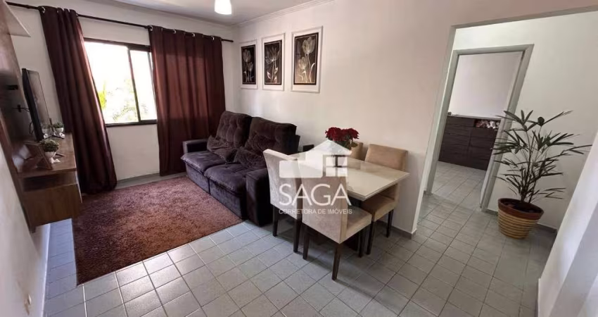 Apartamento com 1 dormitório à venda, 48 m² por R$ 260.000,00 - Vila Guilhermina - Praia Grande/SP