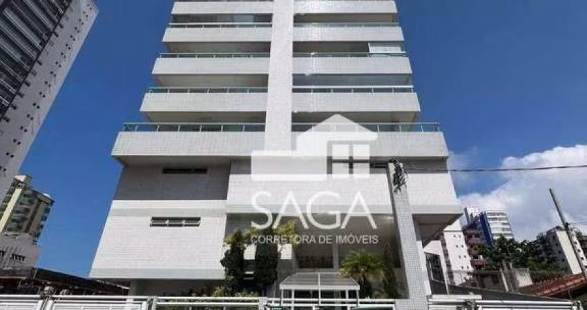 Apartamento com 2 dormitórios à venda, 90 m² por R$ 500.000 - Tupi - Praia Grande/SP