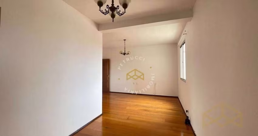 Apartamento com 3 dormitórios para alugar, 105 m² por R$ 2.926,12 - Taquaral - Campinas/SP