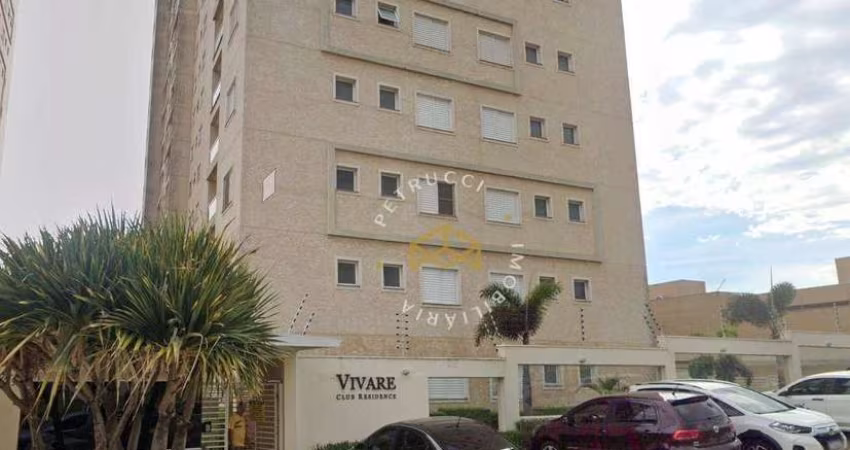 Apartamento com 2 dormitórios à venda, 61 m² por R$ 423.000,00 - Parque Bom Retiro - Paulínia/SP