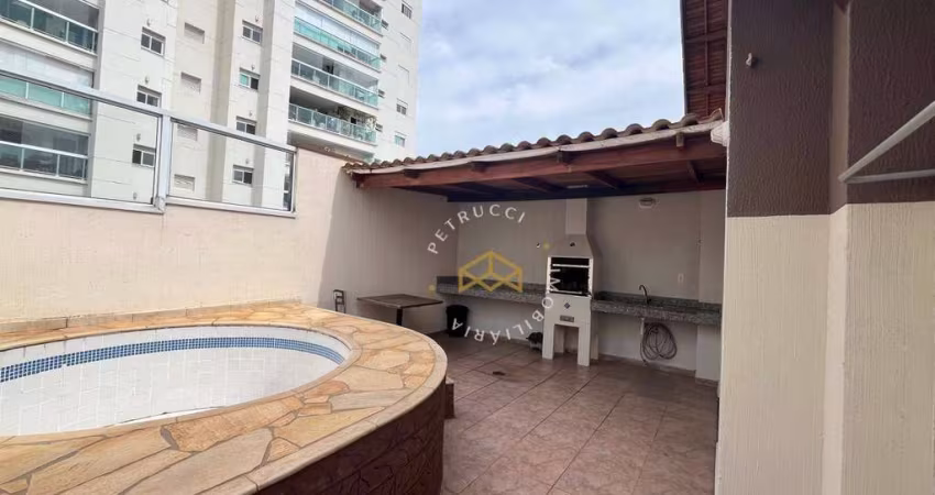 Apartamento Triplex com 3 dormitórios, 143 m² - venda por R$ 870.000 ou aluguel por R$ 5.344/mês - Mansões Santo Antônio - Campinas/SP