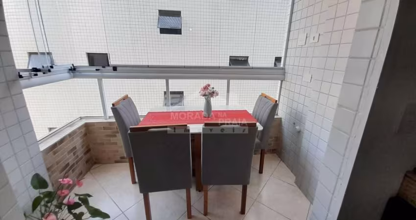 Apartamento , 2 Dormitórios, Sacada, no Caiçara, Só na Imobiliária em Praia Grande.