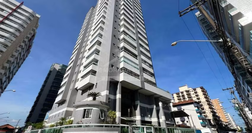 Apartamento totalmente MOBILIADO e DECORADO na Ocian, 3 dormitórios, 2 vagas, só em Praia Grande.