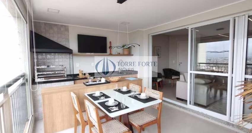 Apartamento 3 dormitórios, 84 m2, varanda gourmet, 2 vagas, na Vila Formosa