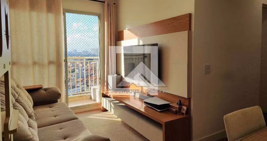Apartamento com 2 dormitórios à venda, 48 m² por R$ 319.900,00 - Vila Homero Thon - Santo André/SP