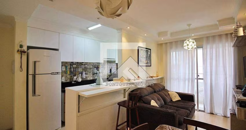 Apartamento com 2 dormitórios à venda, 53 m² por R$ 459.990,00 - Centro - São Bernardo do Campo/SP