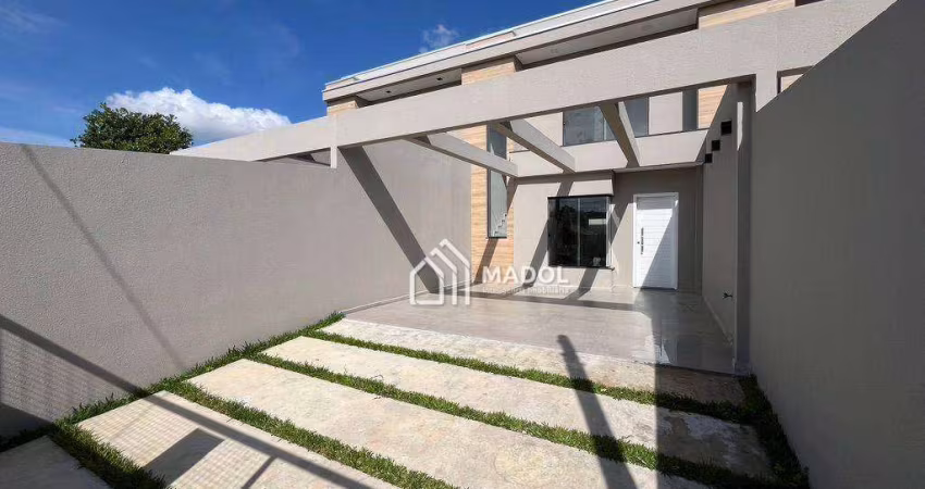 Sobrado com 3 dormitórios à venda, 136 m² por R$ 610.000,00 - Orfãs - Ponta Grossa/PR