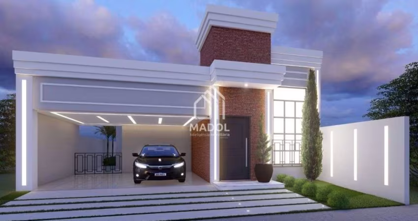 Linda casa em construção no Condomínio Reserva Ecoville