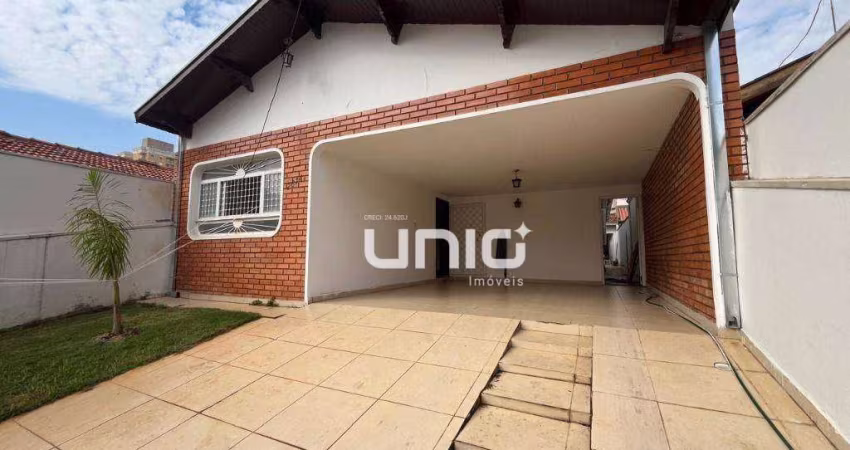 Casa com 3 dormitórios para alugar, 192 m² por R$ 3.648,58/mês - Vila Independência - Piracicaba/SP