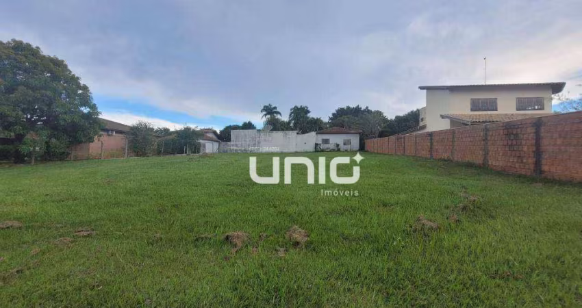 Terreno a venda no Condomínio Colinas do Piracicaba - Piracicaba/SP  com 1.155,97m² .