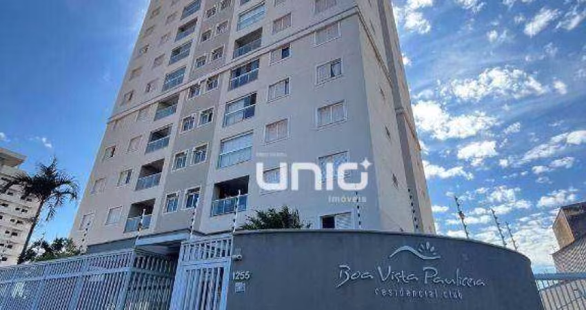 Apartamento com 3 dormitórios para alugar, 86 m² por R$ 3.734/mês - Paulicéia - Piracicaba/SP