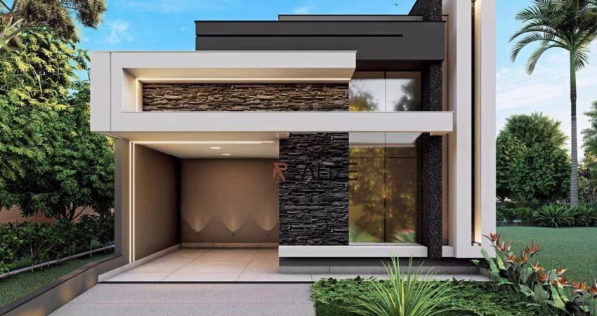 Casa moderna com 3 dormitórios à venda, 138 m² por R$ 1.250.000 - Condomínio Park Gran Reserve - Indaiatuba/SP