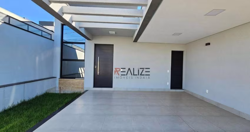 Casa moderna com 3 dormitórios à venda, 110 m² por R$ 925.000 - Condomínio Jardins do Império - Indaiatuba/SP