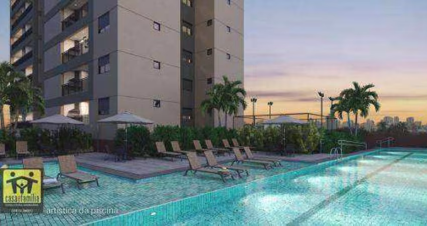 Apartamento novo com 2 dormitórios à venda, 63 m² por R$ 782.500 - Vila Firmiano Pinto - São Paulo/SP