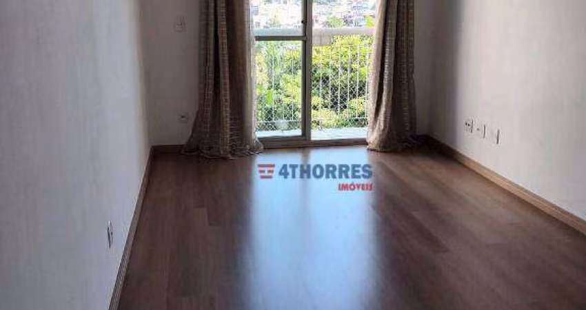 Apartamento com 3 dormitórios para alugar, 58 m² por R$ 3.505,00 - Jardim das Vertentes - São Paulo/SP
