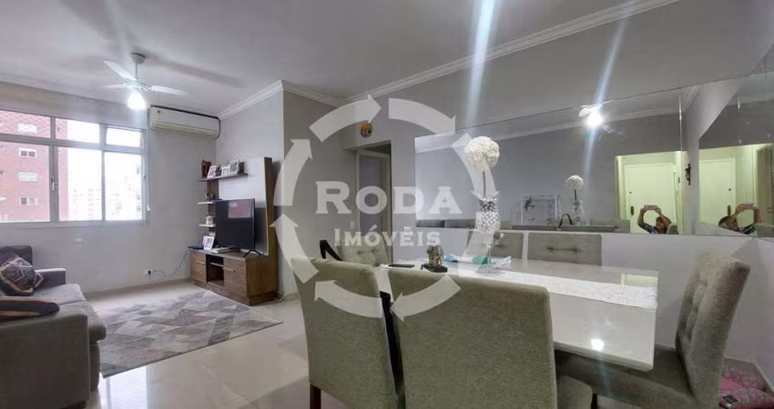 Apartamento 2 dormitórios dependência completa a venda no Boqueirão - Santos