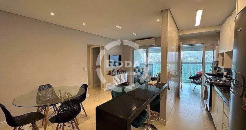 Apartamento com Varanda Gourmet e Lazer Completo na Quadra da Praia – José Menino, Santos