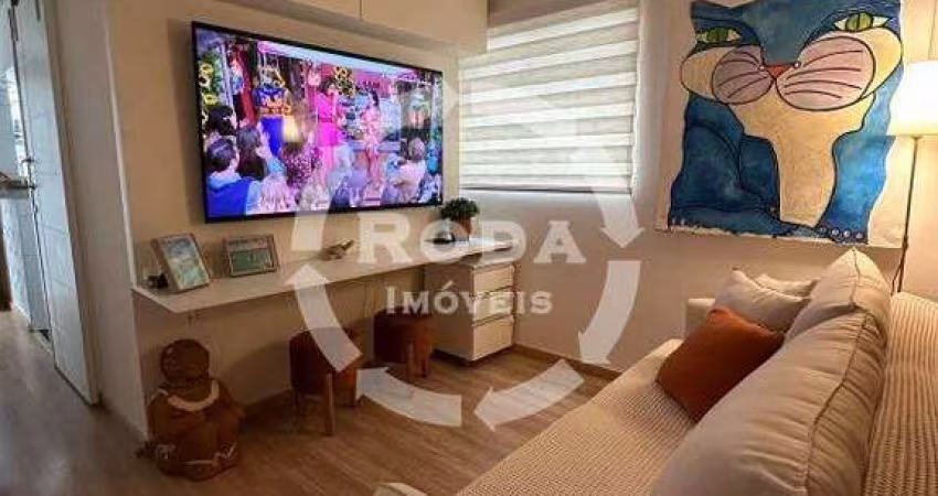Apartamento à venda, 1 quarto, 1 vaga, Ponta da Praia - Santos/SP
