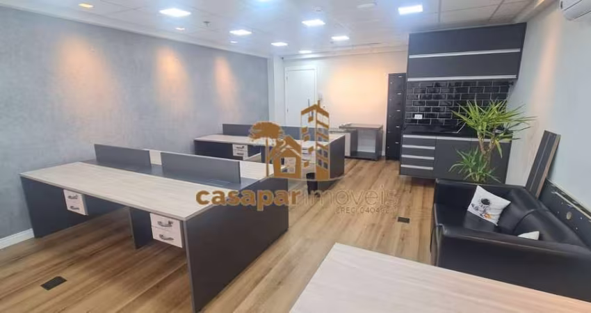 Sala para Locação com 45m² e Pronta para Montar o seu Escritório, Cerâmica