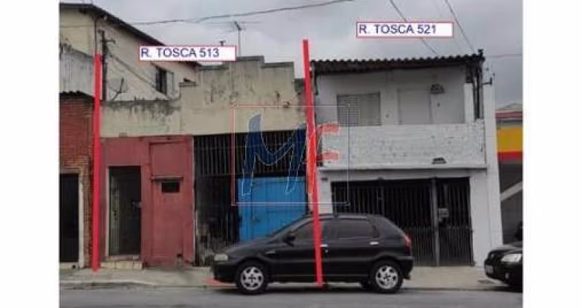 Excelente Terreno no Jardim Brasil (Zona Norte de SP), 290m² a.t., ideal p construtoras e incorporadoras. ZC - Prox. Shop. Tucuruvi (REF 17.589)