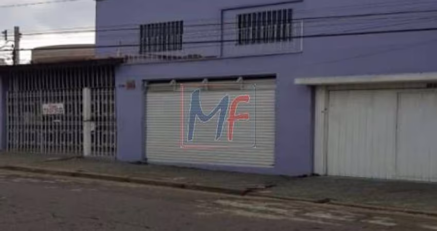 Excelente prédio comercial 268 m² terreno, 264 m2 a.c. ,  2 andares, trifásico .V. Formosa. Alugado R$ 5 mil Set /24 . REF 8838.