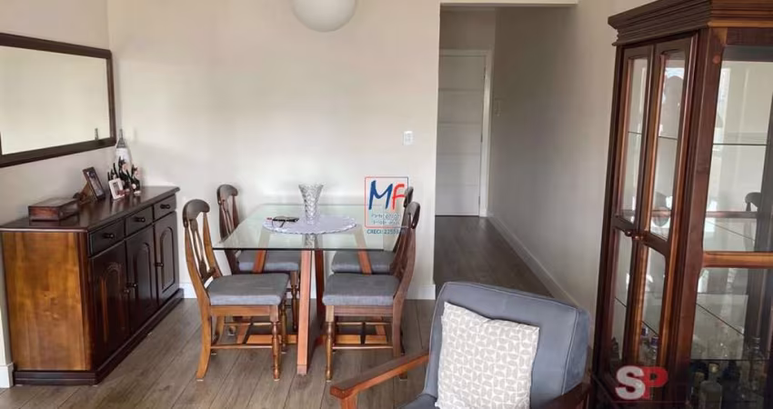 Excelente apto na Vila Zilda (Tatuapé), com 71 m² a.u., 2 dormitórios (1 suíte), sala, cozinha, lavanderia, varanda, 2 vagas, lazer. Prox. Metrô Carrão (REF 20.471)