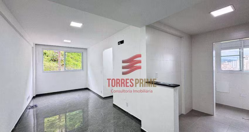 Apartamento com 1 dormitório à venda, 42 m² por R$ 385.000,00 - Marapé - Santos/SP