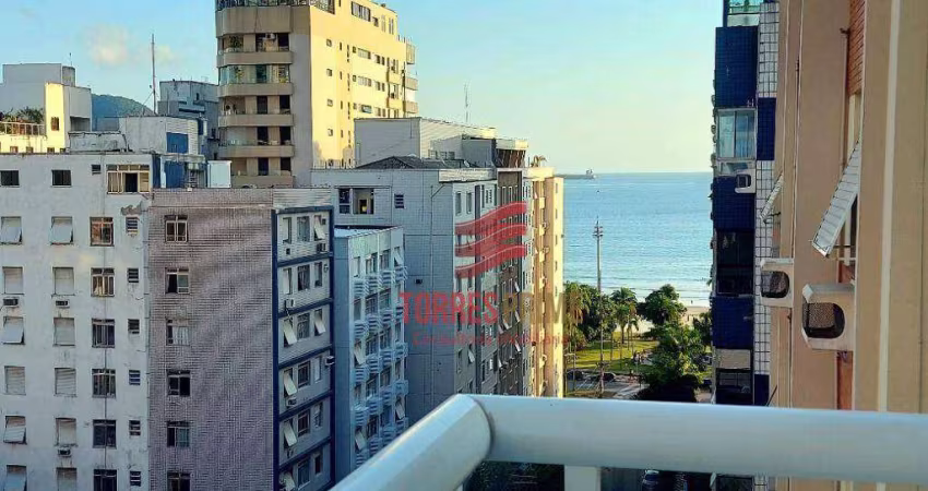 Apartamento com 2 dormitórios à venda, 82 m² por R$ 1.050.000,00 - Aparecida - Santos/SP