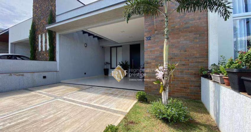 Casa com 3 dormitórios à venda, 105 m² por R$ 830.000,00 - Condomínio Village Moutonnée - Salto/SP