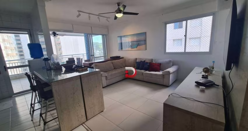 Apartamento com 3 dormitórios à venda, 128 m² por R$ 1.200.000,00 - Astúrias - Guarujá/SP