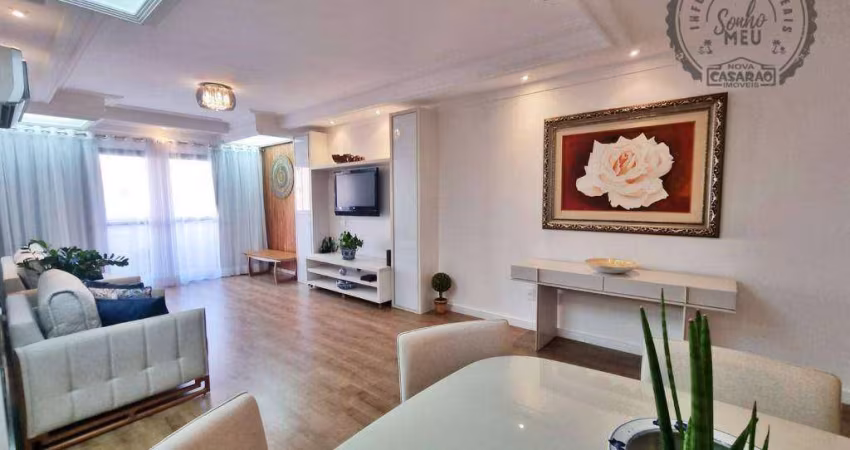 Apartamento com 2 dormitórios à venda, 97 m² por R$ 700.000,00 - Canto do Forte - Praia Grande/SP