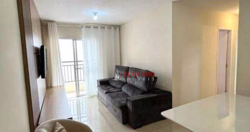 Apartamento com 3 dormitórios, 70 m² - venda por R$ 484.000,00 ou aluguel por R$ 3.152,00/mês - Jardim Flor da Montanha - Guarulhos/SP
