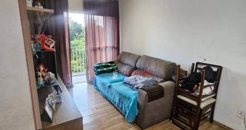 Apartamento com 2 dormitórios à venda, 60 m² por R$ 360.000,00 - Vila Augusta - Guarulhos/SP