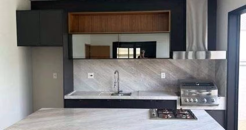 casa térrea recém construída condomínio Reserva Santa Luísa.