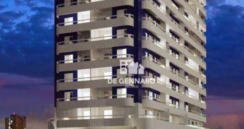 Apartamento com 2 dormitórios à venda, 81 m² por R$ 780.000,00 - Vila Guilhermina - Praia Grande/SP