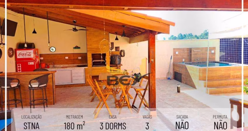 Casa com 3 dormitórios 1 suíte 3 vagas 180 m² Santana de Parnaíba SP