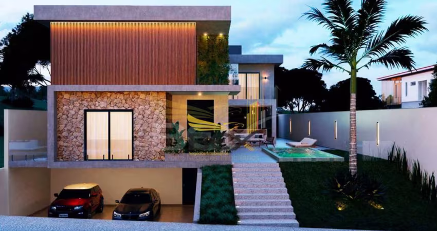 Casa de 4 Suítes com 4 vagas, com metragem de 569m², em Tamboré, Santana de Parnaíba/ SP