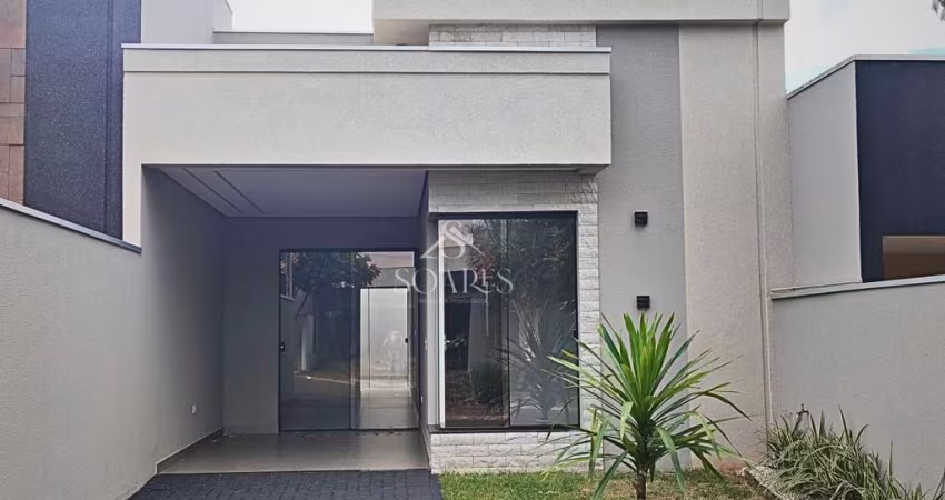 Casa em Condomínio para Venda em Cambé, Loteamento Morada das Flores, 3 dormitórios, 1 suíte, 2 banheiros, 2 vagas