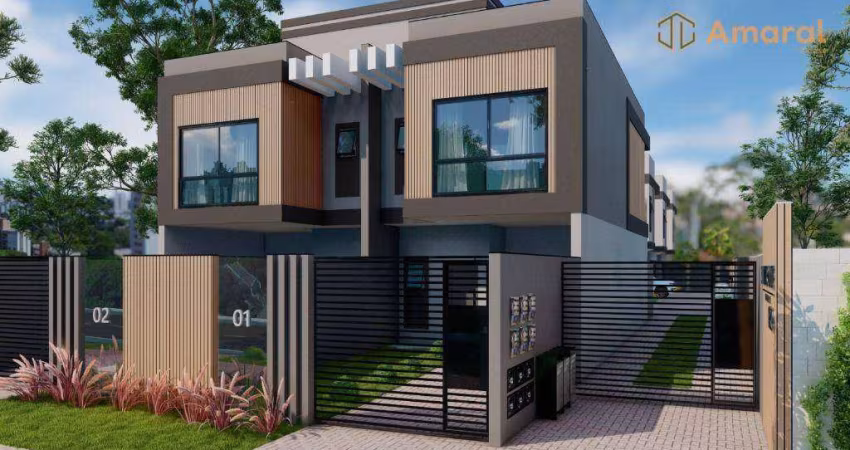 Sobrado com 3 dormitórios à venda, 123 m² por R$ 857.600,00 - Boqueirão - Curitiba/PR