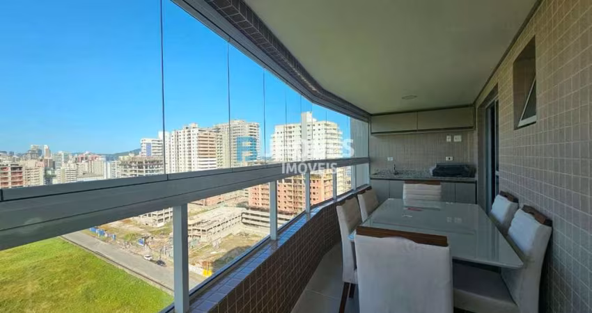 Apartamento com 3 quartos, Aviação, Praia Grande - R$ 785 mil, Cod: BJ1825