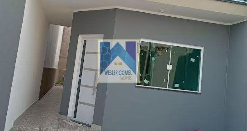 Sobrado novo para venda,3 dormitórios c/1 suíte, 2 vagas de garagem, com 117m² construido para seu conforto